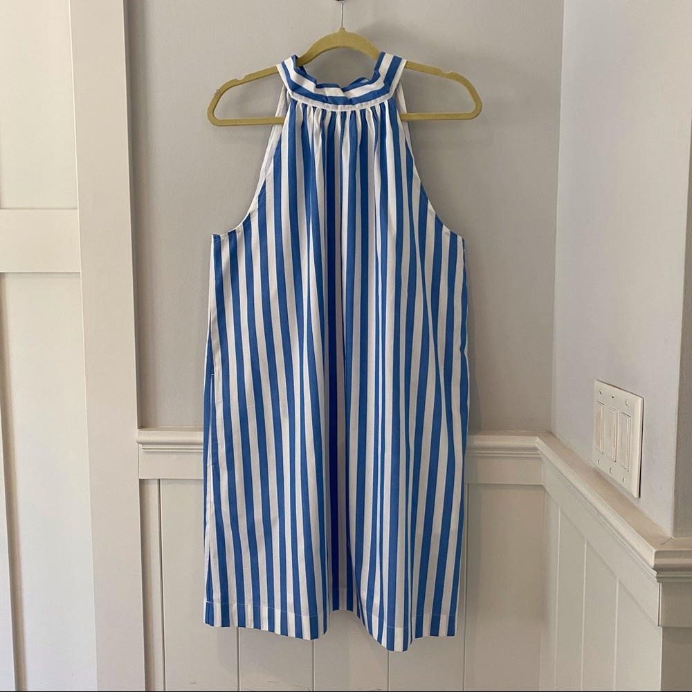 J. Crew Halter Shift, Bow Tie Back